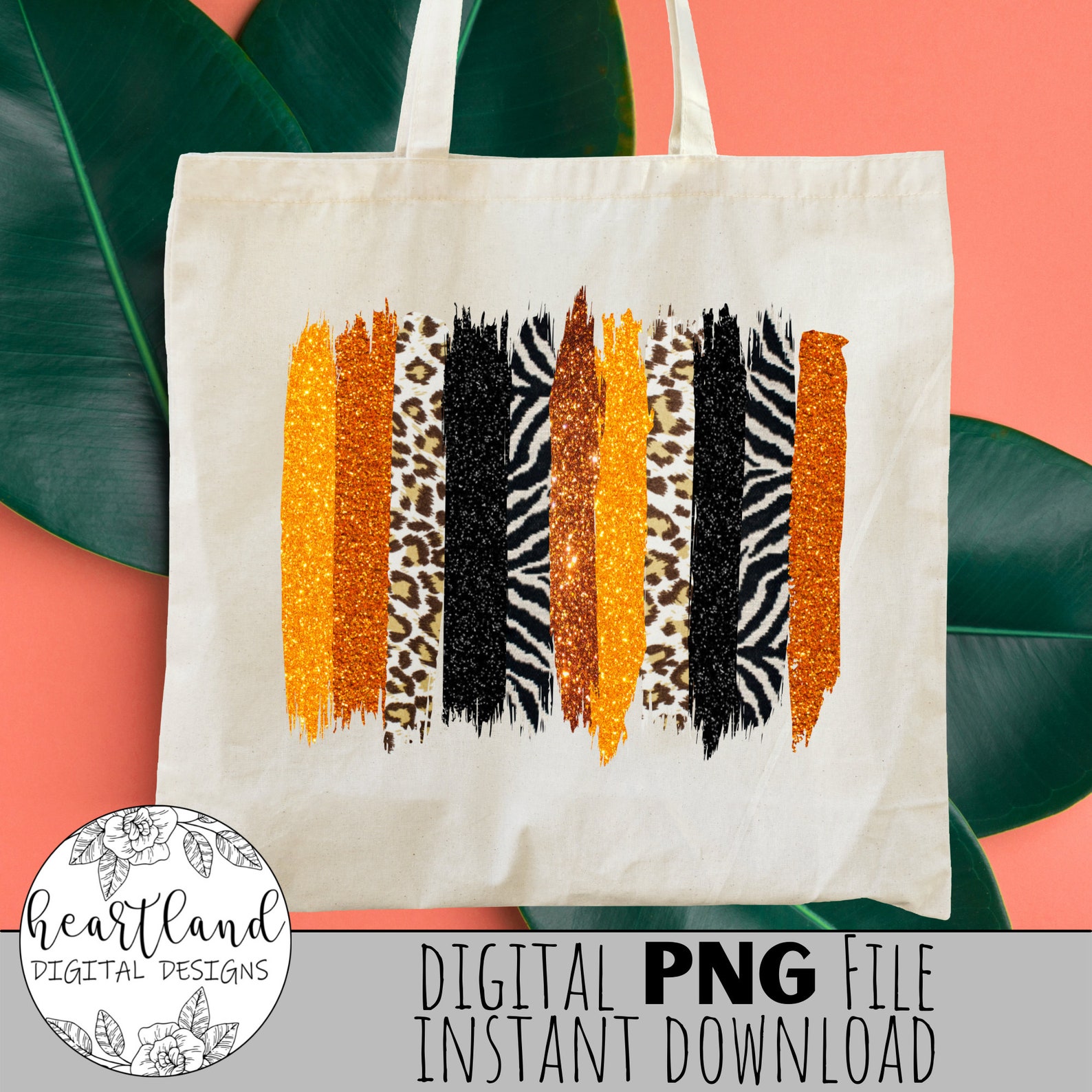 Halloween Themed Paint Brush Stroke Sublimation Design Etsy