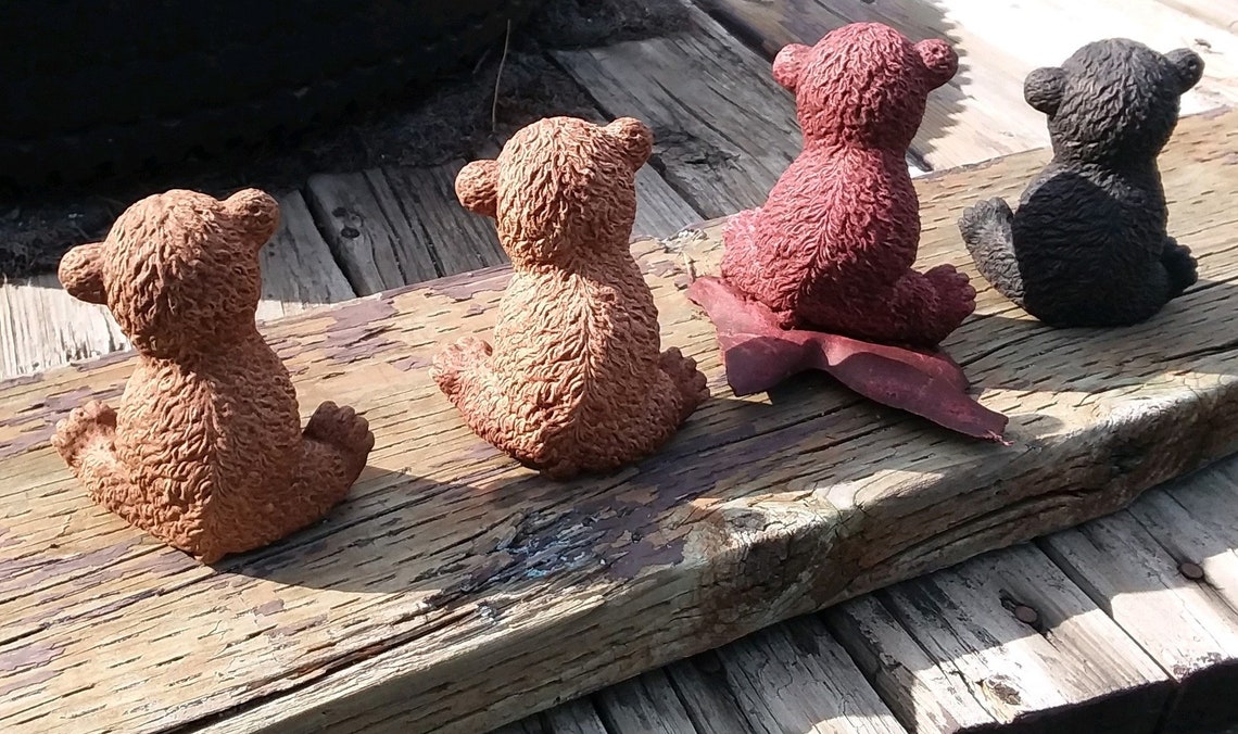 Teddy Bear Concrete Statue, Concrete, Bear Statue, Teddy Bear Statue