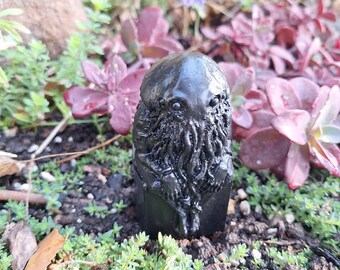 Cthulha Resin Statue: Alien Cryptid Creature