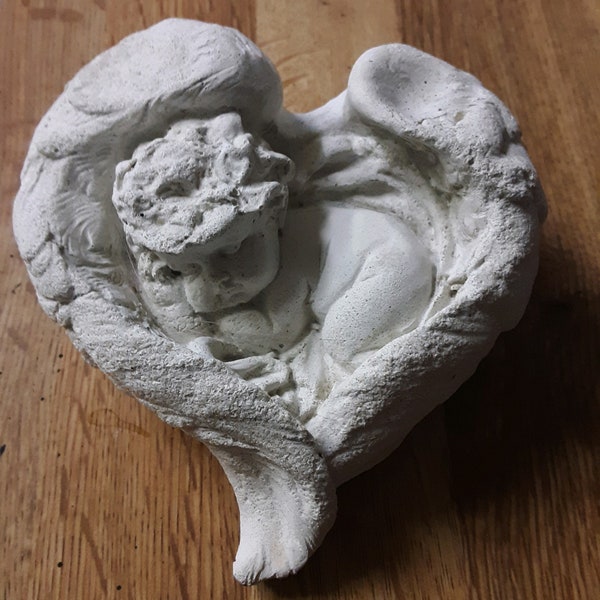 Baby Angel Memorial Statue Etsy