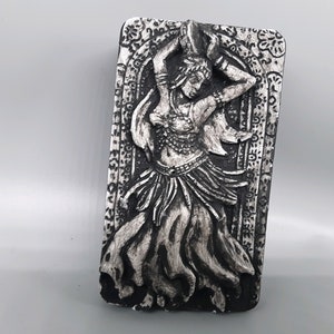 Belly Dancer small Resin Plaque, Bellydancer, Resin, Plaque