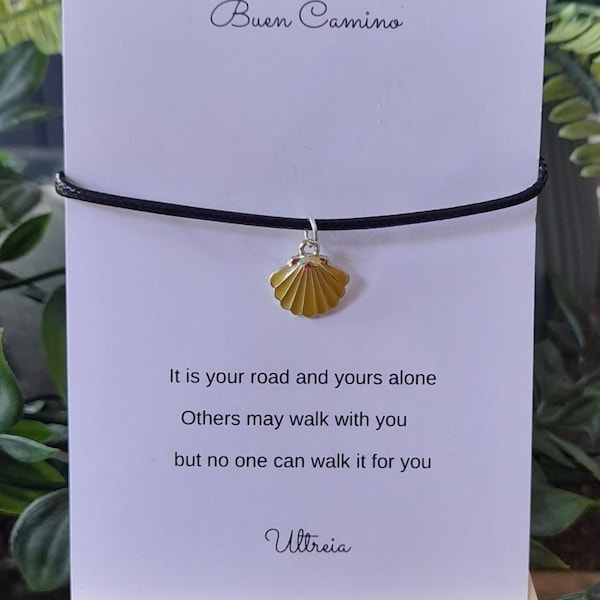 Camino yellow shell necklace