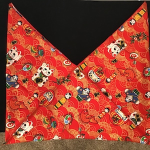 Lucky Red Furoshiki Bag