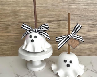 Mini Halloween Ghost Apple