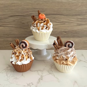 Cinnamon Roll or Pumpkin Spice Treat Cupcake