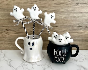 Marshmallow Ghosts or Lollipop Set