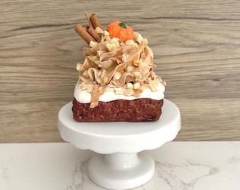 Pumpkin Spice Brownie
