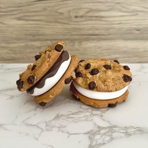 Faux Chocolate Chip Ice Cream Sandwich