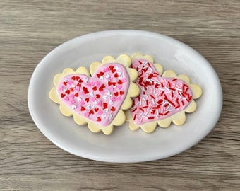 Large Faux Heart Cookie
