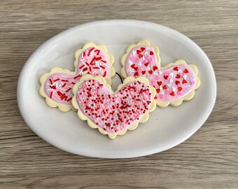Medium Faux Heart Cookie