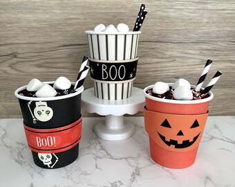 Halloween Marshmallow Hot Chocolate