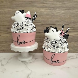 Pink Treat and Ghost Sundae Bowl