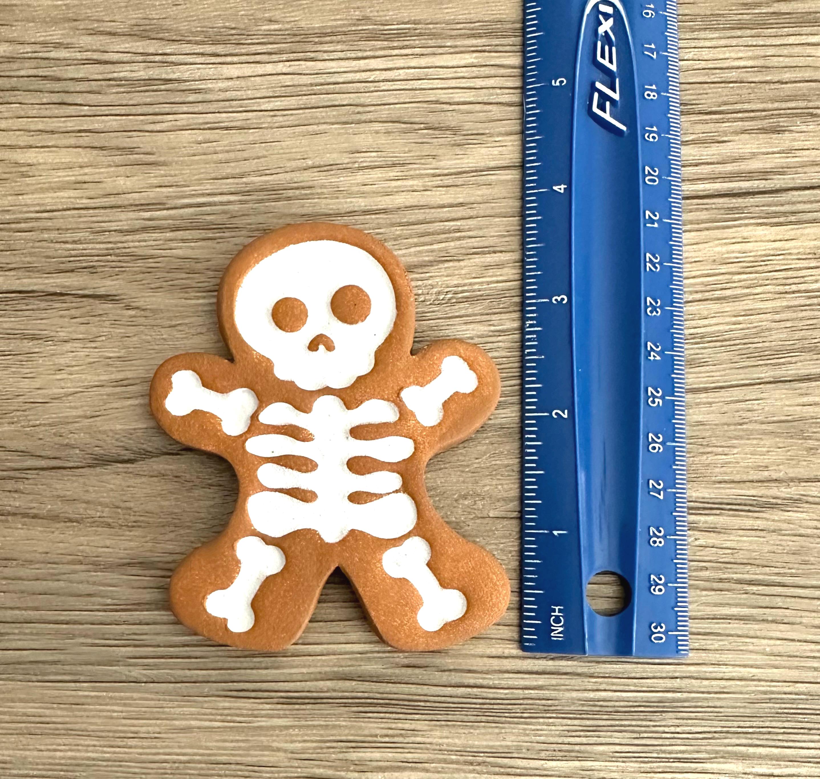 Gingerbread Skeleton Skeleton Gingerbread Cookie - Etsy
