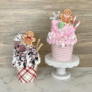 Snowflake Gingerbread  Cupcake