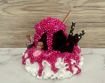 Sale Bubbling Cauldron Mug Topper, Halloween Tiered Tray Decor