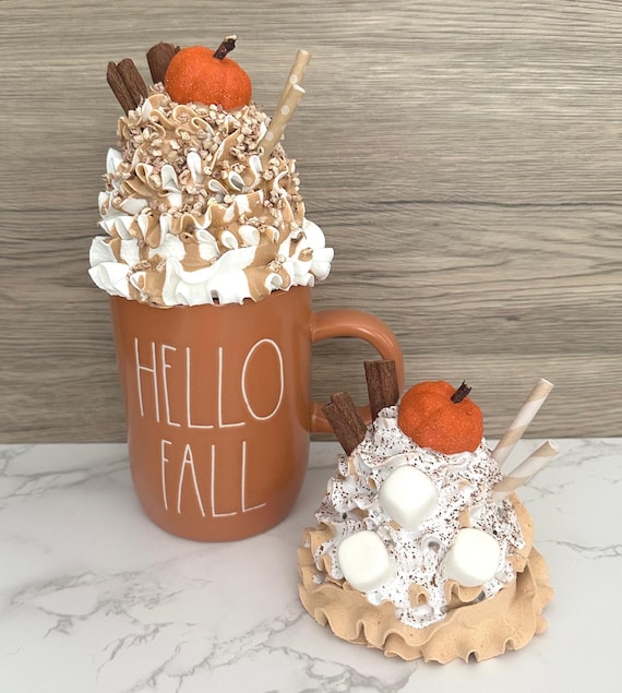 Pumpkin Spice Large Mug Topper