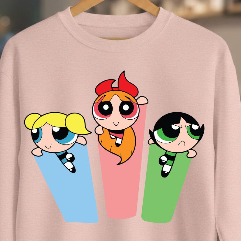 Powerpuff Girls Svg Bundle, Powerpuff Girls Png, Powerpuff Clipart, Powerpuff svg,Digital Download Bundle Svg, Eps, Png image 5