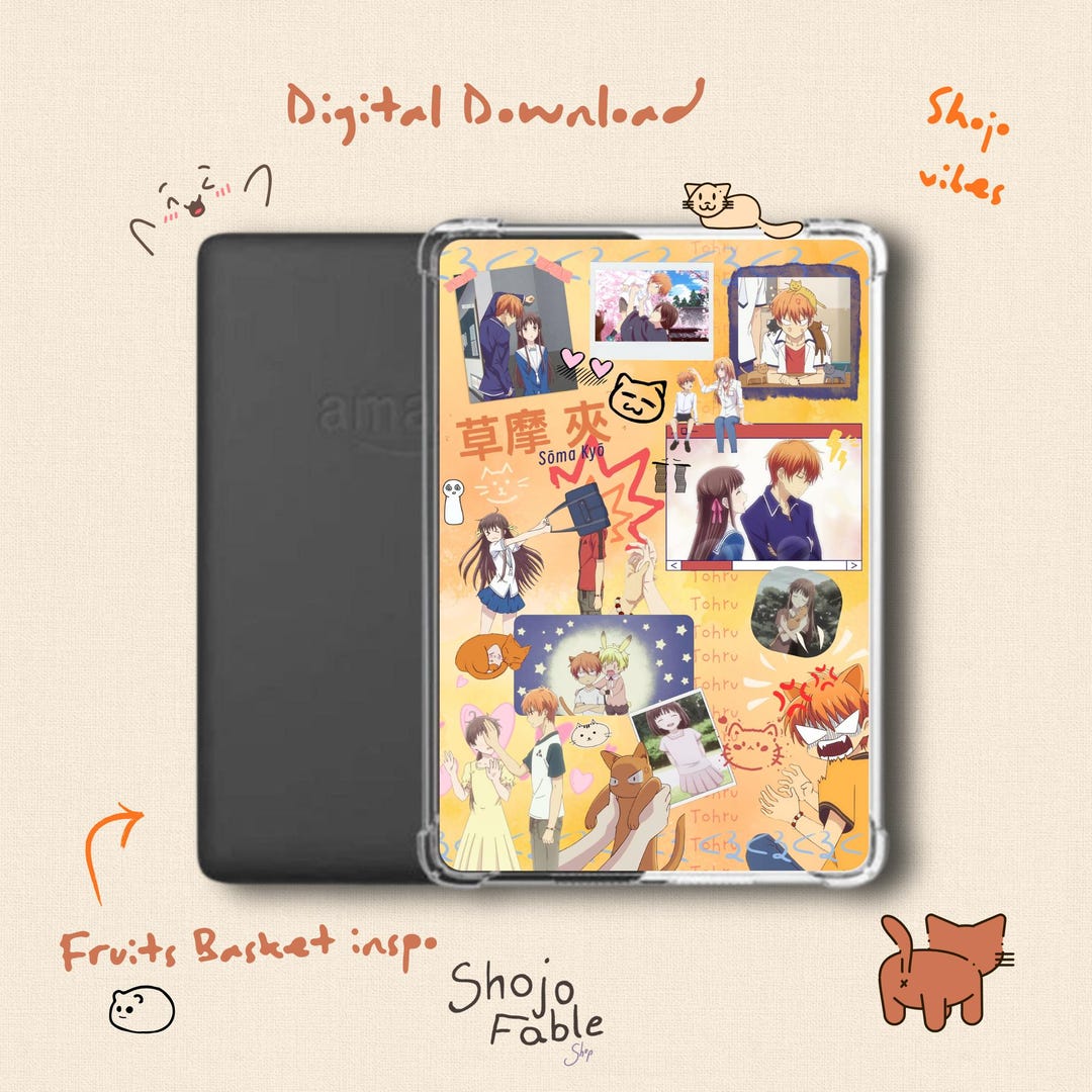 Kyo Sohma | Fruits Basket Inspired E-reader and Tablet Insert (digital ...