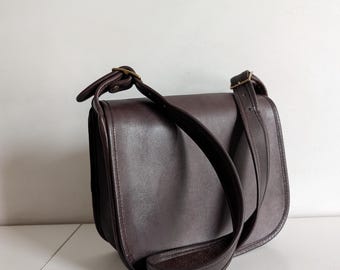 CITY BAG Vintage Coach Mahogany / Brown City Bag 9780 - Etsy