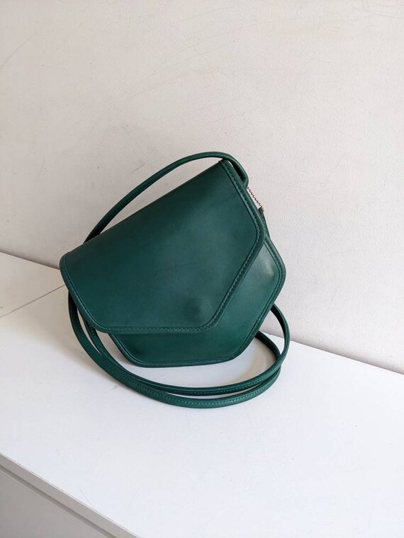 Vintage Coach Megan Bag 9921 in JADE Hard to Find Etsy