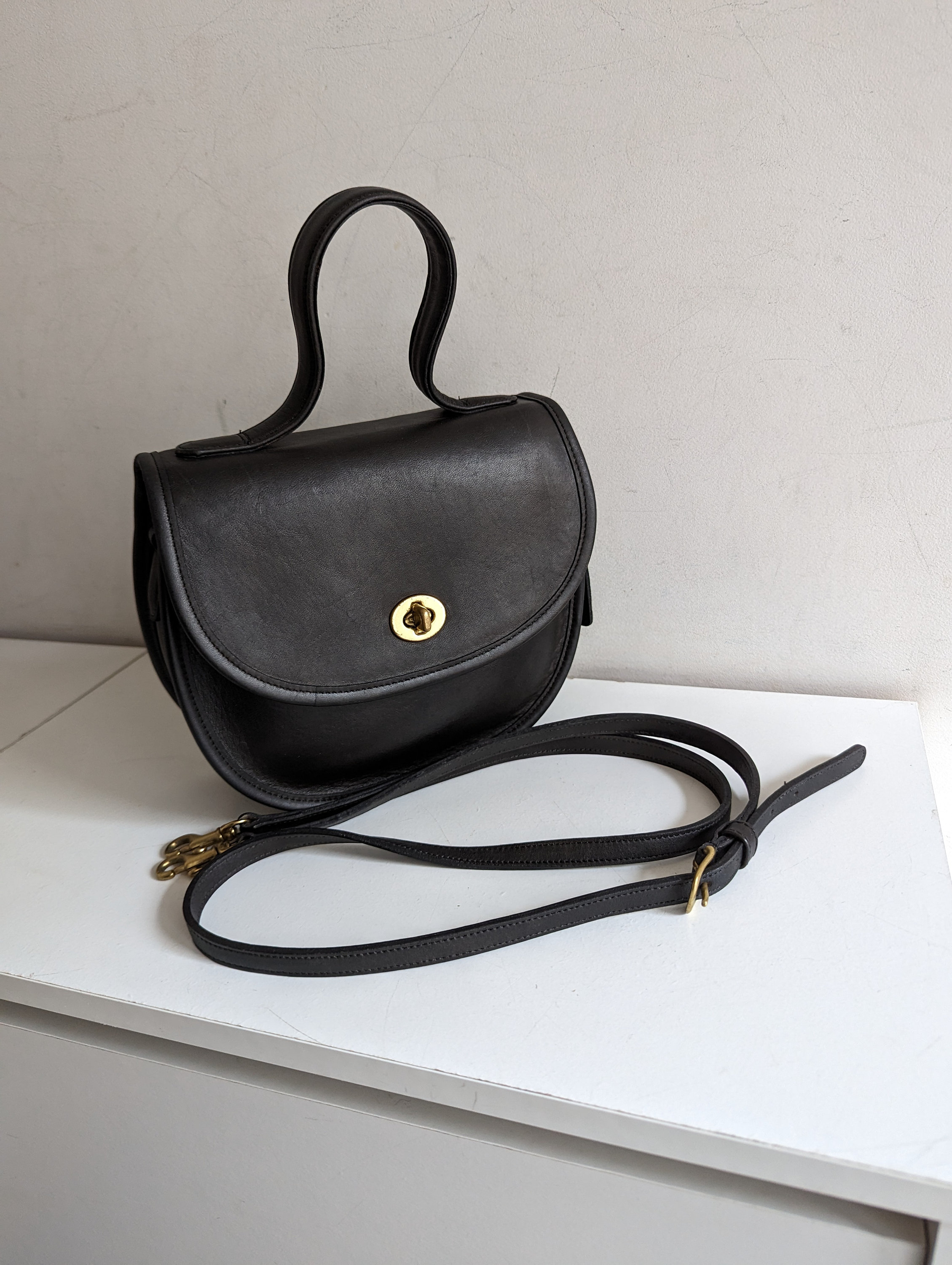 Borsalino 23197901B7 関税送料込 Vintage Coach Bella Court Bag - Etsy