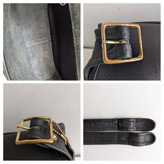 美品✨vintage coach old shoulder bag 2way Extremely Rare Made In USA Old Coach 9985 2Way Shoulder Bag