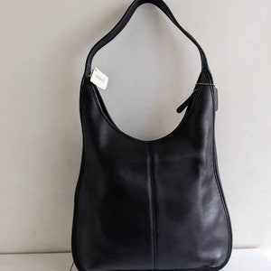 Vintage Coach Hobo Bag #9026 New With Tag BLACK, RARE, Hard to 