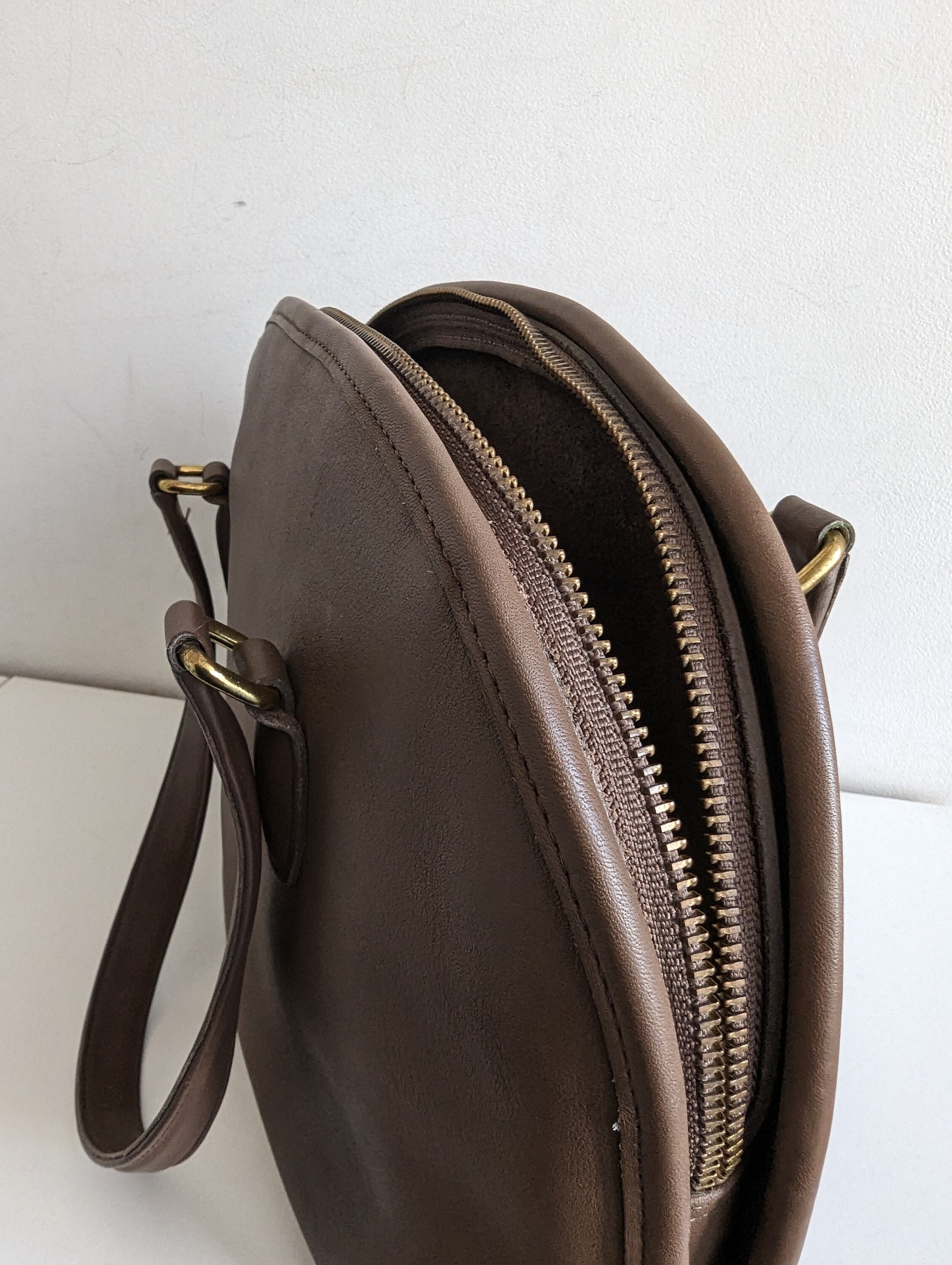 Vintage Coach Pelham Zip Taupe EVC - Etsy