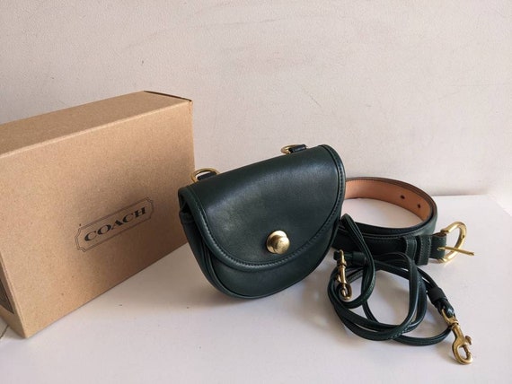 Vintage Coach Mini Belt Bag #9826 with matching B… - image 1