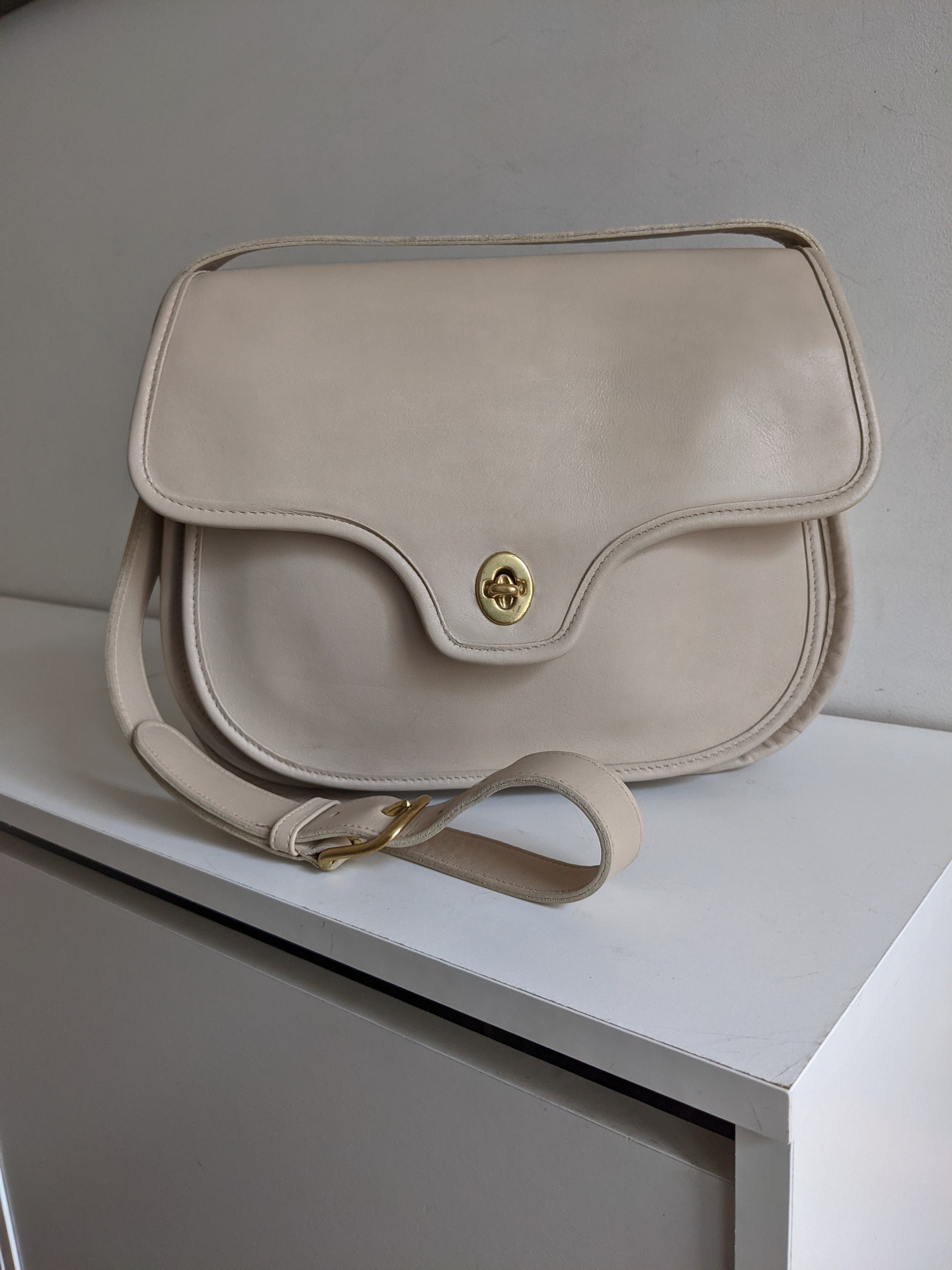 Vintage Coach Lenox Bag BONE #9918 - Etsy