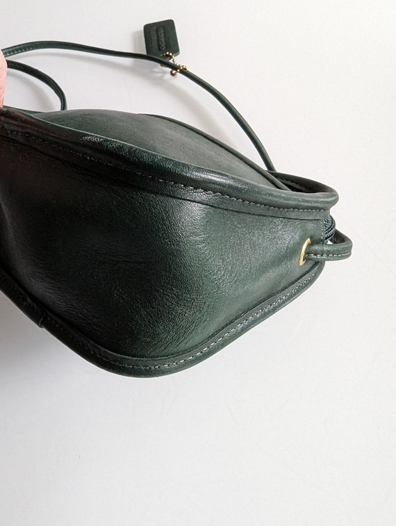 Vintage Coach Hadley Bag, #9935, Green - image 5