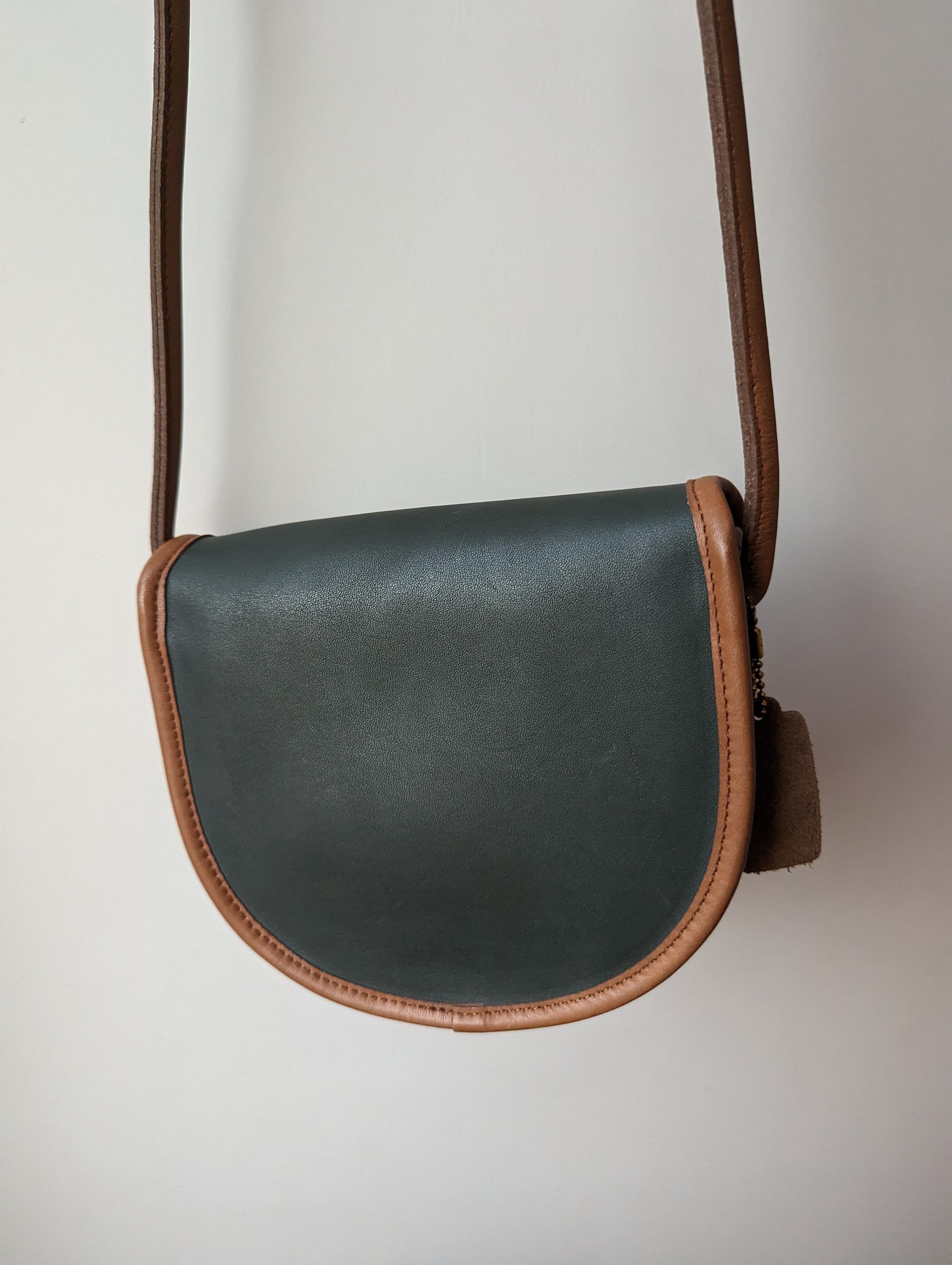 Vintage Coach Spectator Mini Bag #6285 Green/tabac in Original
