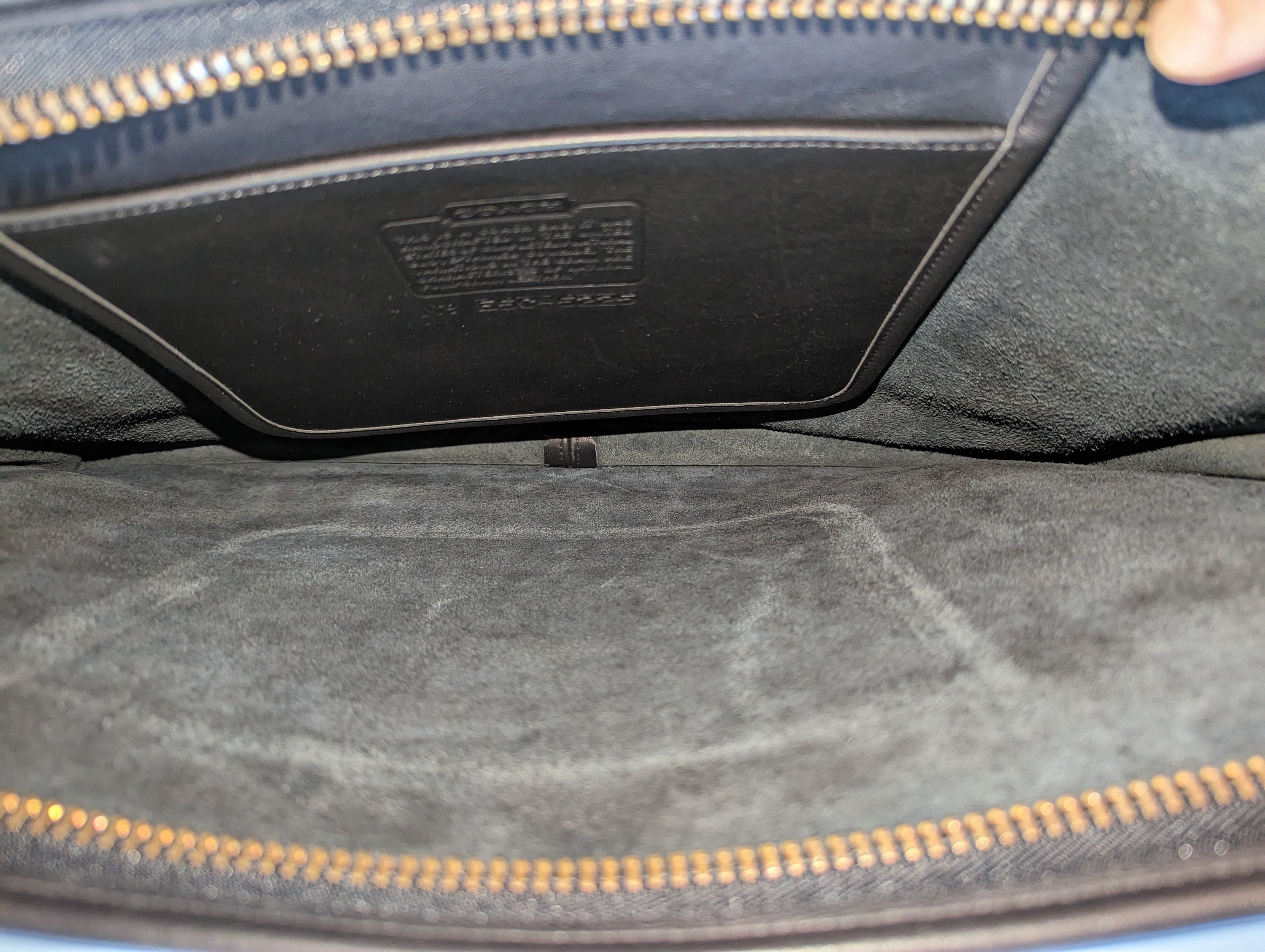 COACH コーチ ビジネスバッグ ドキュメントケース 5225 Vintage Coach Document Case #5225, BLACK - Etsy