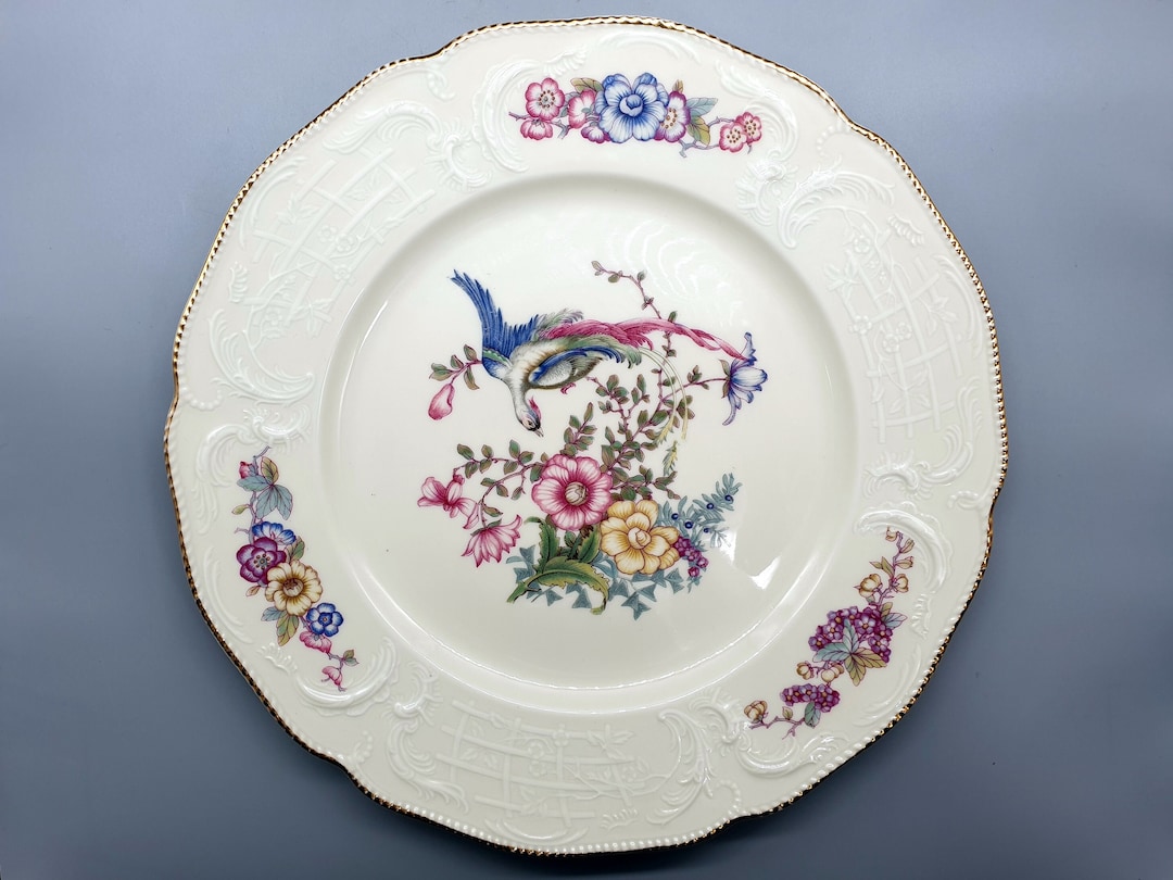1930s Rosenthal Selb sanssouci Echt Elfenbein Porcelain Dinner Plate Vintage German Porcelain Etsy