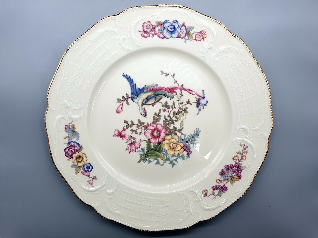 Plate 1930s Sweden German Porcelain Elfenbein Dinner Rosenthal Etsy sanssouci Porcelain - Selb Echt Vintage