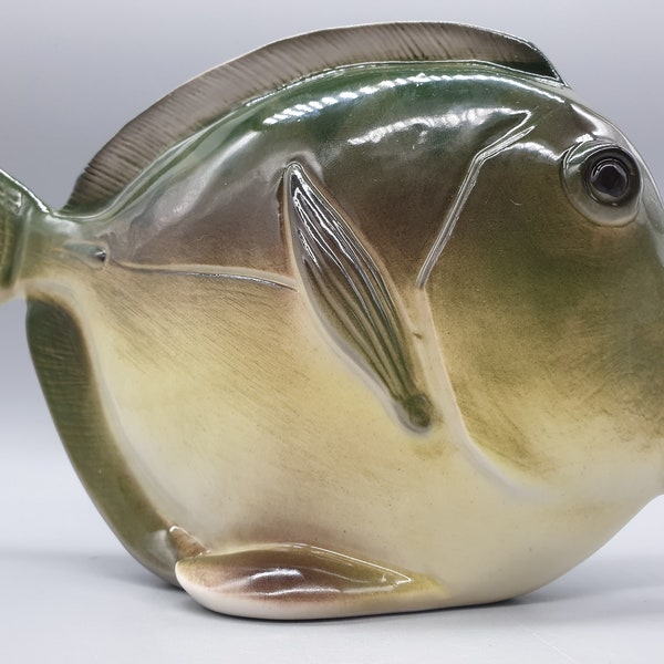 Antique Fish Figurine Etsy