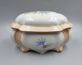 Oscar Schlegelmilch Vintage Porcelain Trinket Jewelry Box No. 0351