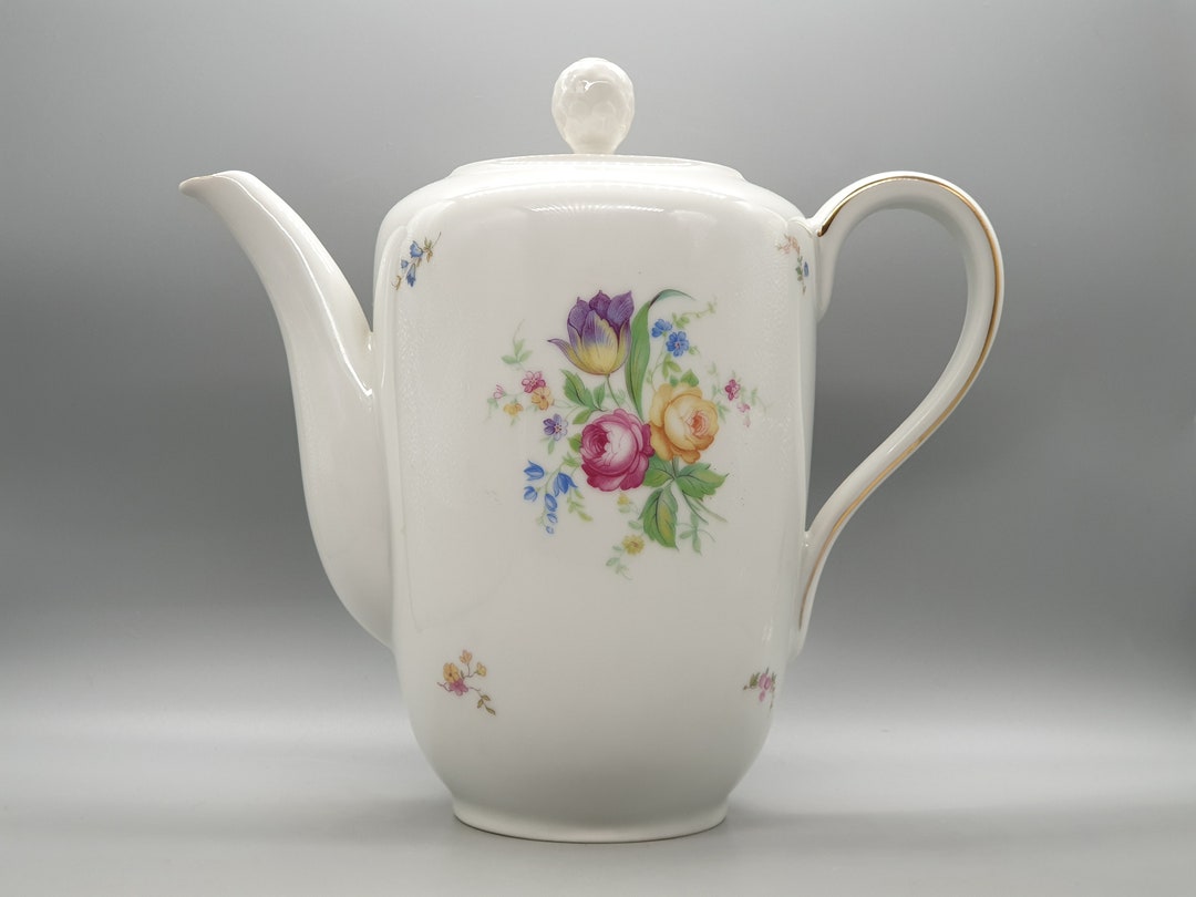 1940s Rosenthal Selb helena Porcelain Coffee Pot Vintage German