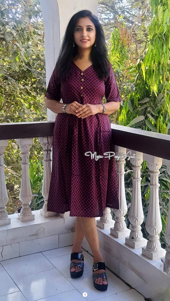 One piece punjabi dress hotsell