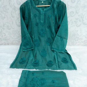 Beautiful Chikankari Kurta Set - Etsy