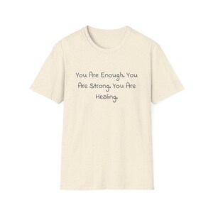 Positive Affirmation Unisex T-Shirt, Motivational Tee, Self-Love Shirt, Inspirational Clothing, Mental Health Awareness Top