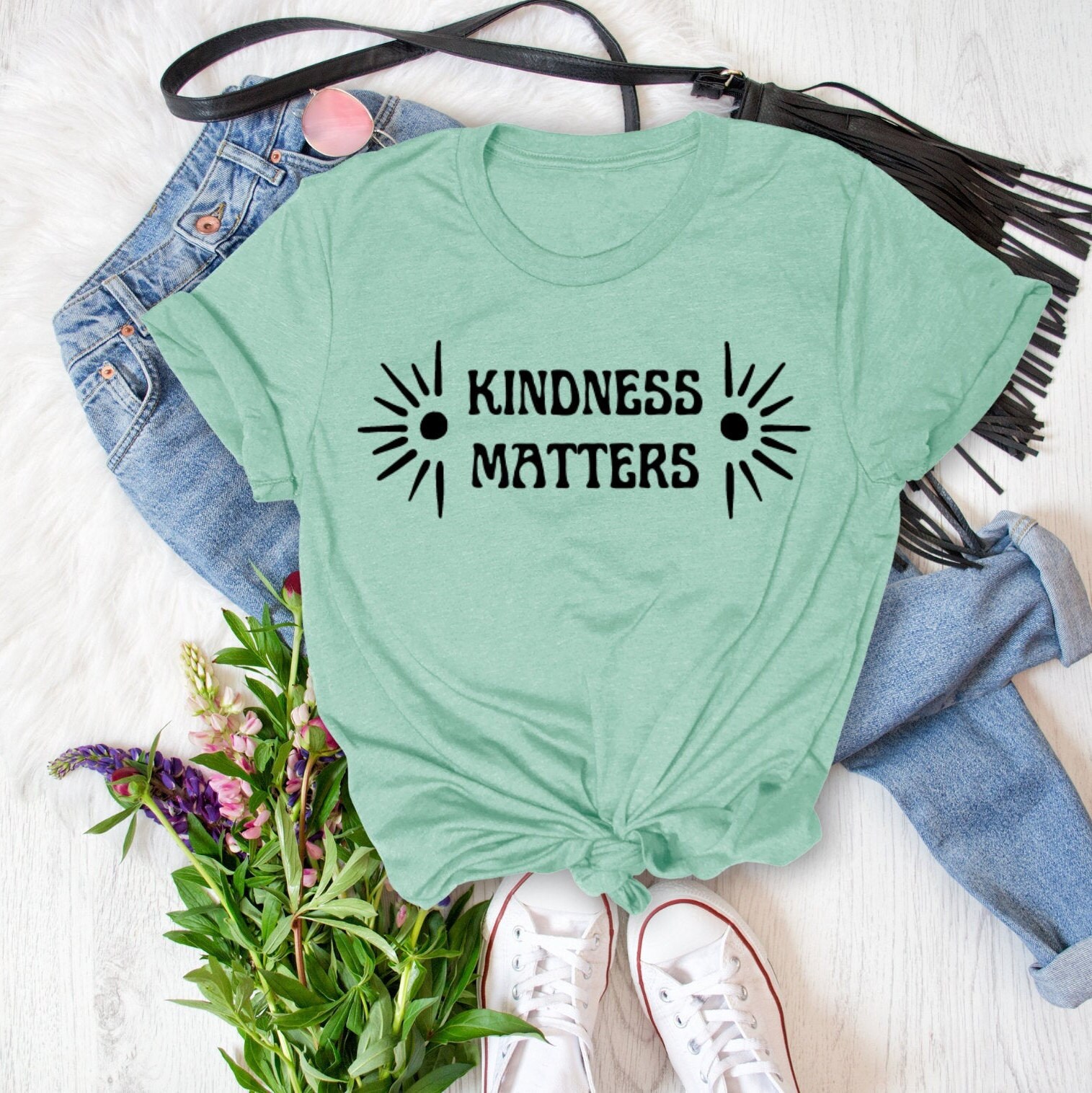 kindness matters tee shirt