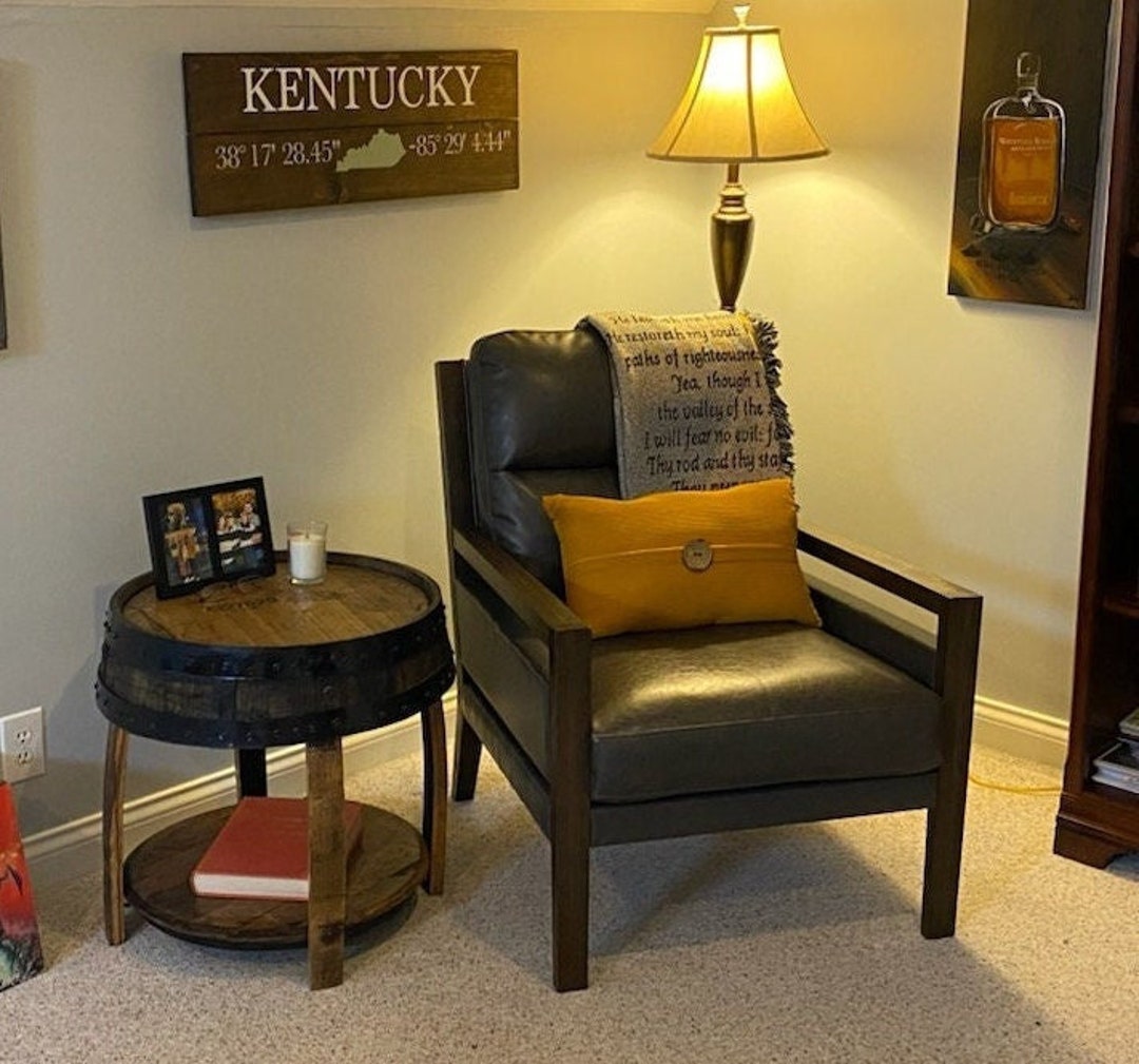 15+ Whiskey Barrel End Tables