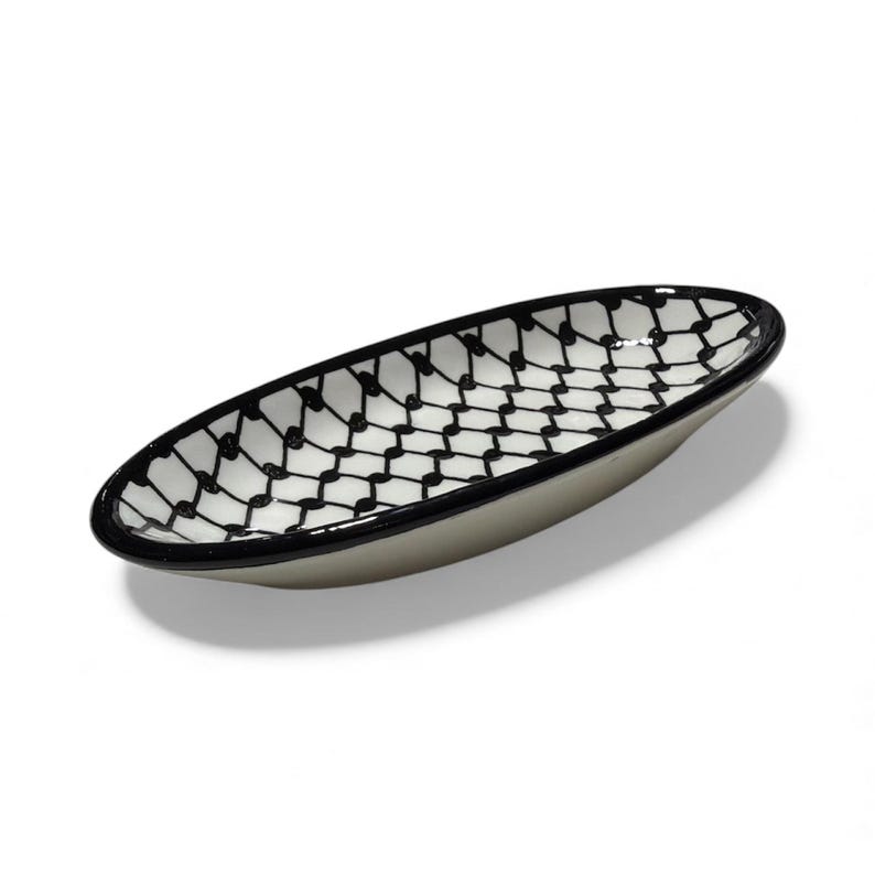 Palestineproducts Kufiyeh Soap Dish - Thumbnail 2