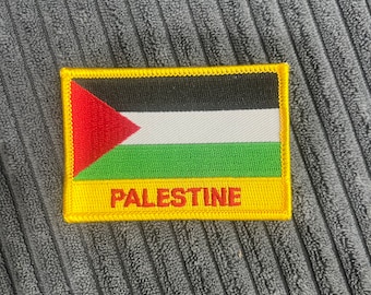 Iron-on Palestine Flag Patch, Free Palestine