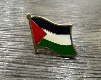 Palestine Flag Pin