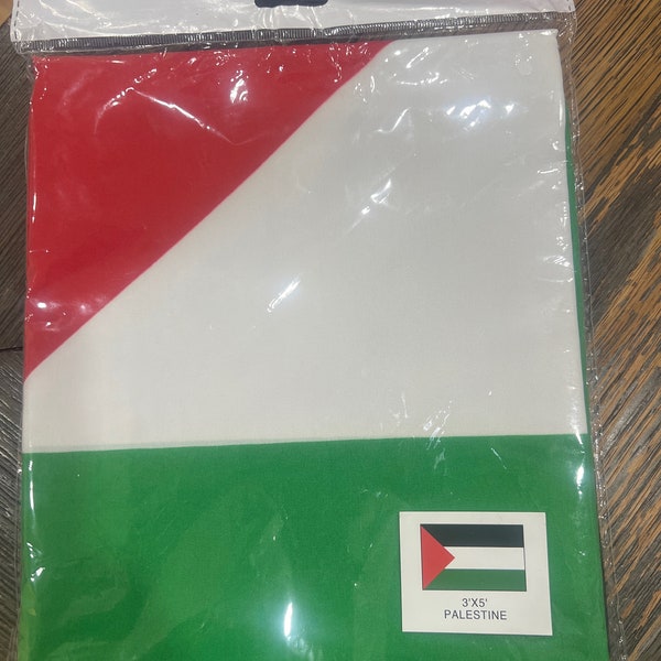 Palestine flag 3’x5’