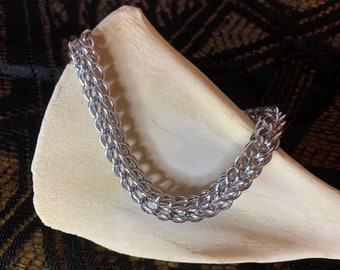 Bracelet tissé persan complet 6 en 1, bracelet fait main | Bracelet Chainmail, bracelet gothique|