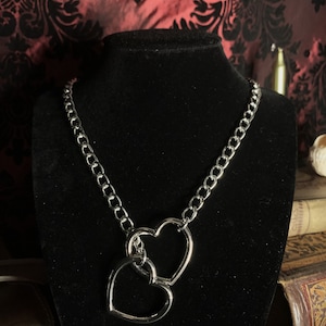 Collier chaîne cœur