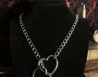 Heart Slip Chain Necklace